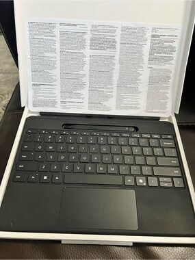 Microsoft Surface Pro 13-inch Flex Keyboard with Slim Pen - Black